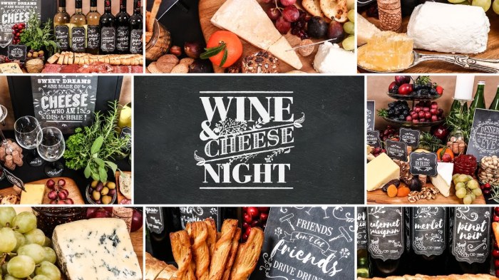 Wine and cheese party ideas