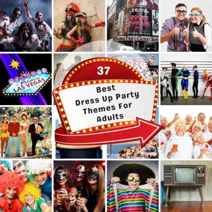 Party dress themes adults ideas adult great cover hit sure friends way good time Themed party ideas for adults